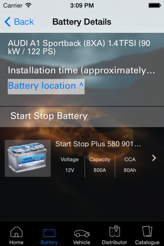VARTA Automotive screenshot 3