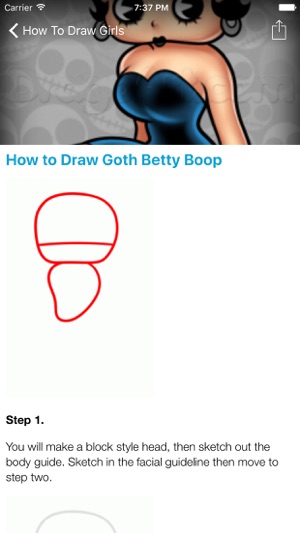 How To Draw Girls - Step By Step Drawing(圖2)-速報App