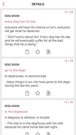 Animal Legal idioms in English(圖2)-速報App