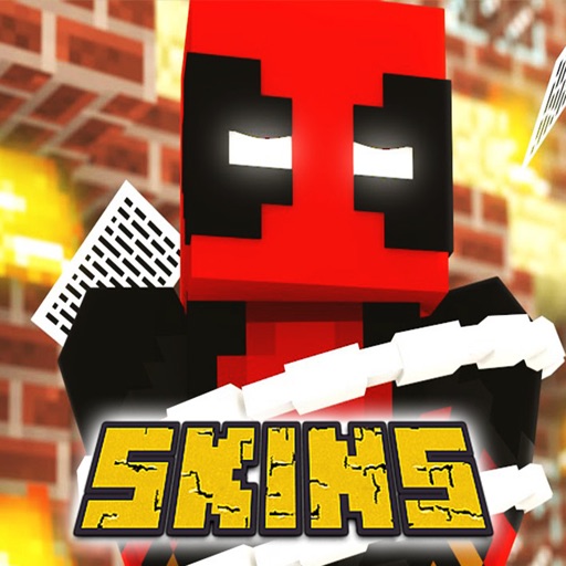 Супергерои Skins For Minecraft Pocket Edition & PC