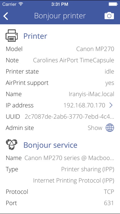 Printer Discover