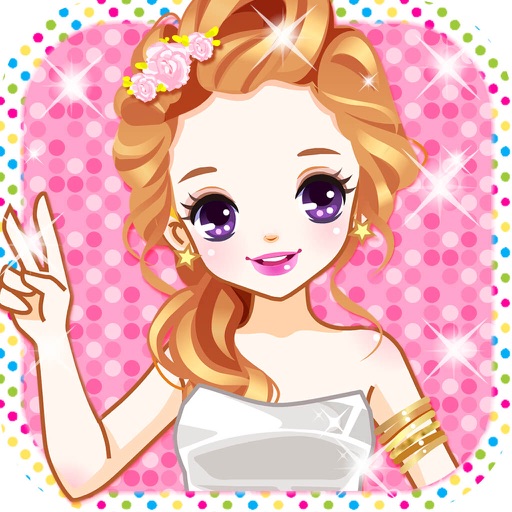 Elegant Princess-Girl Makeup Salon icon