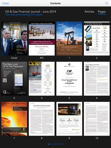 Oil & Gas Financial Journal screenshot 4