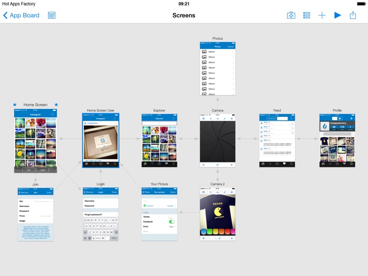 AppCooker - Prototyping & Mockup Studio for iOS