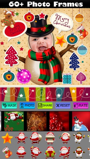 ‎Instant Christmas Frames Screenshot