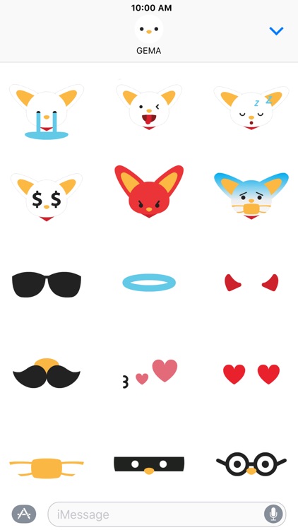 GEMA Stickers: Face animation