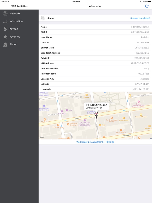 WiFiAudit Pro for iPad(圖2)-速報App