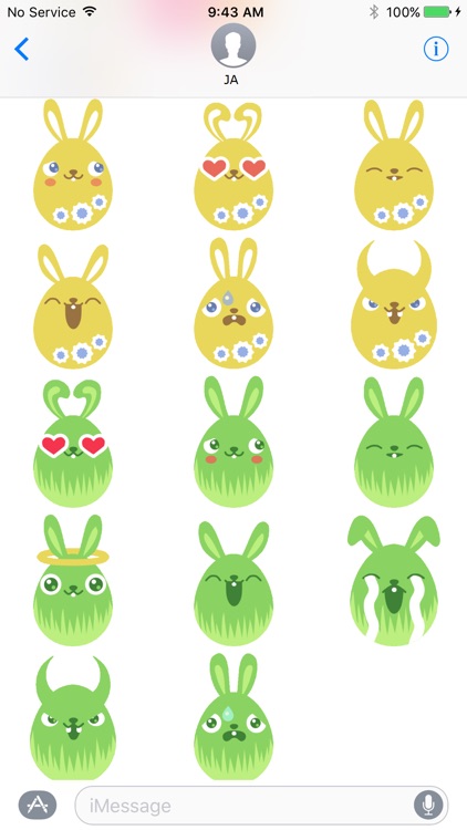 Rabbit Animation Sticker