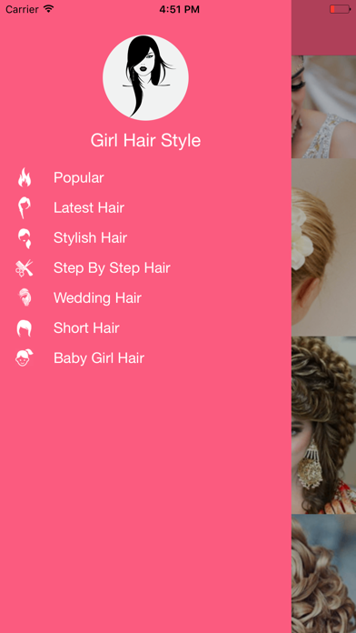 How to cancel & delete Latest Hair Style For Girl 2017 from iphone & ipad 1