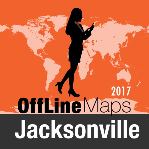 Jacksonville Offline Map and Travel Trip Guide icon