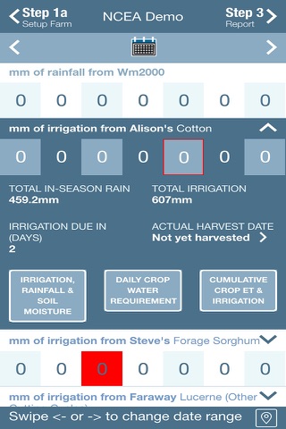 Scheduling Irrigation Diary screenshot 2