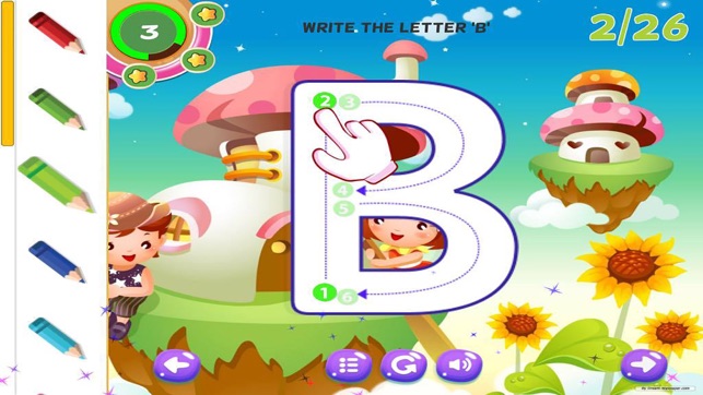 Alphabet Learning  Letter Writing ABC for Kids(圖3)-速報App