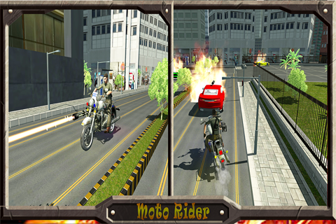 War Bike - Bike Gun Strike Fight screenshot 2
