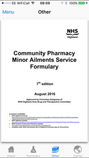 NHS Highland Formulary(圖4)-速報App