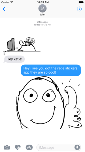 Rage Faces for iMessage with Animations(圖1)-速報App