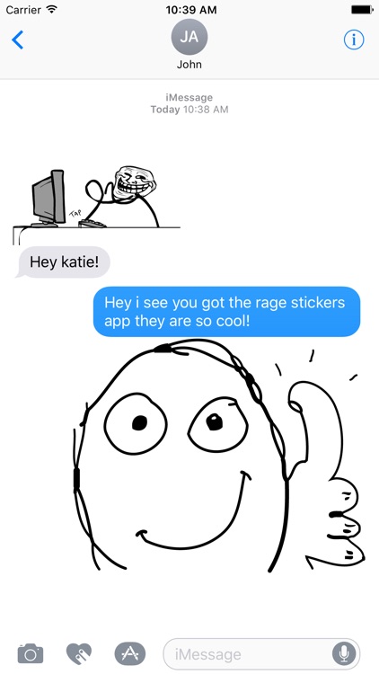 Rage Faces for iMessage with Animations