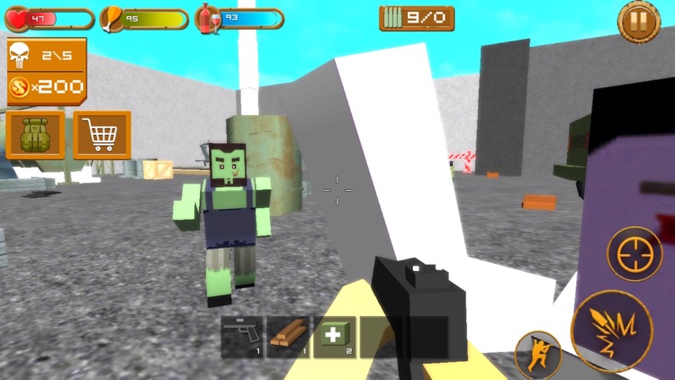 Pixel Shooting Wars 3D - Block Gun Battle