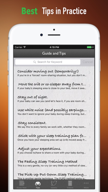 Baby Sleep Training Guide-Tips and Tutorial screenshot-3
