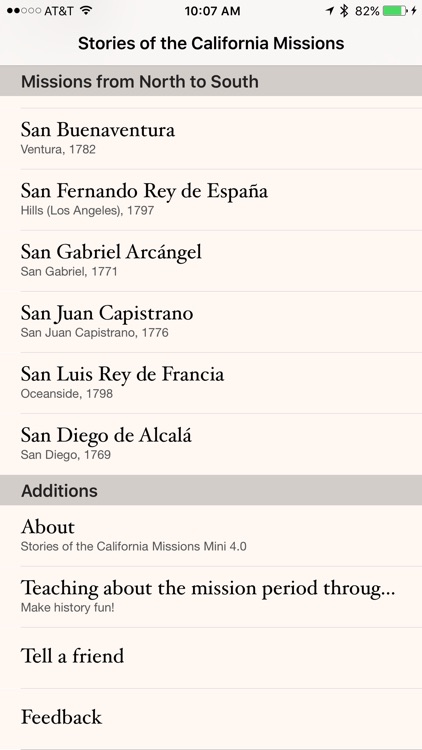 Stories of the California Missions Mini screenshot-3