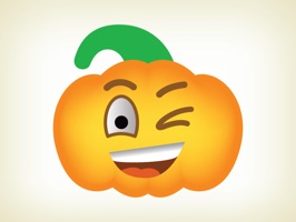 Pumpkin Halloween Emoji Sticker #4