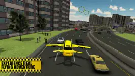 Game screenshot Flying Limo Taxi Simulator & Car flight test game apk