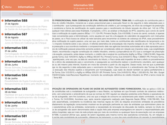 Screenshot #5 pour Informativos do STJ