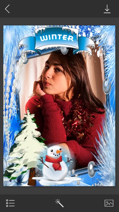 How to cancel & delete Christmas Hd Photo Frames - Profile pic Maker from iphone & ipad 1