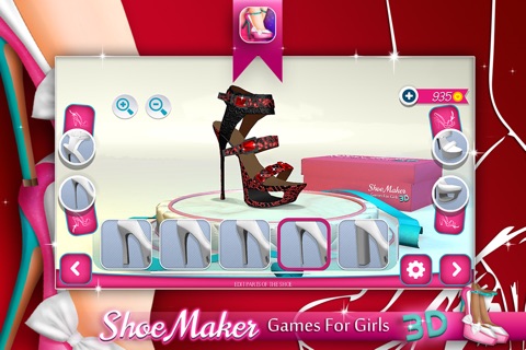 Shoe Maker Games for Girls: Fashion Design Stylist screenshot 4