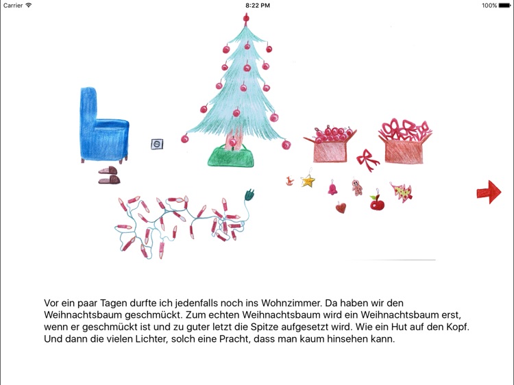 Meine Weihnachtsgeschichte  - interaktiv screenshot-3