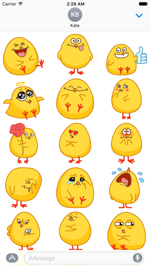 Koko Chick - Stickers for iMessage(圖2)-速報App