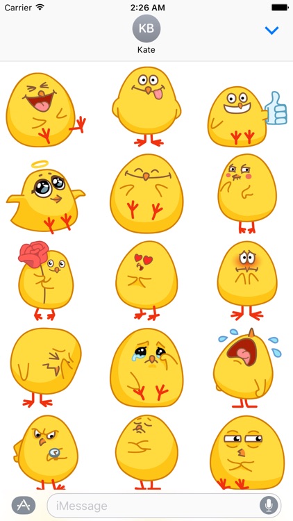 Koko Chick - Stickers for iMessage