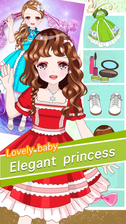 Dress Up pretty princess -Fun Design Game for Kids