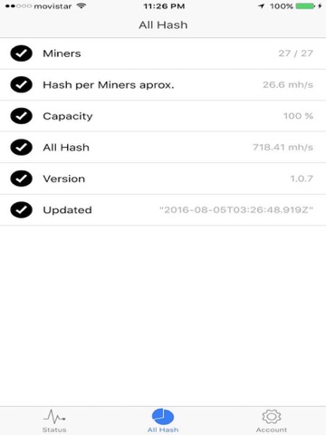 EthOS pro - Ethereum Mining Monitor screenshot 2
