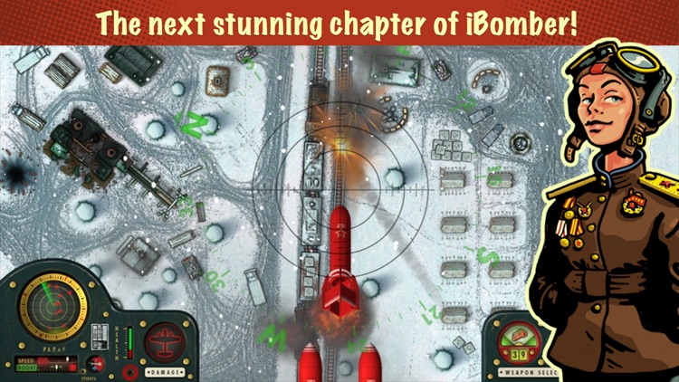 iBomber Winter Warfare screenshot-0