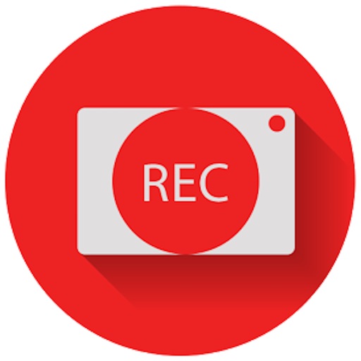 Recorder camera - one touch screen and full hd for camera icon