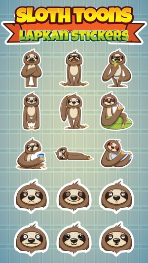 Sticker Me: Sloth Character(圖2)-速報App