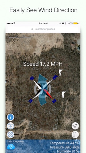 Wind Direction for Elk Hunting Big Game Windfinder(圖2)-速報App