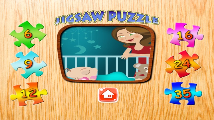 Mom And Child Jigsaw Puzzle For Kids