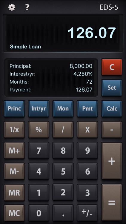 EDS-5 Multifunction Calculator screenshot-3