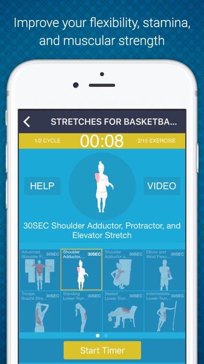 Basketball Stretches and Flexibility Exercises