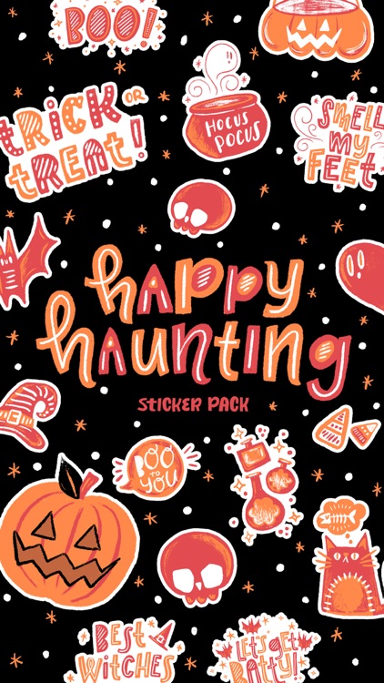 Happy Haunting Sticker Pack