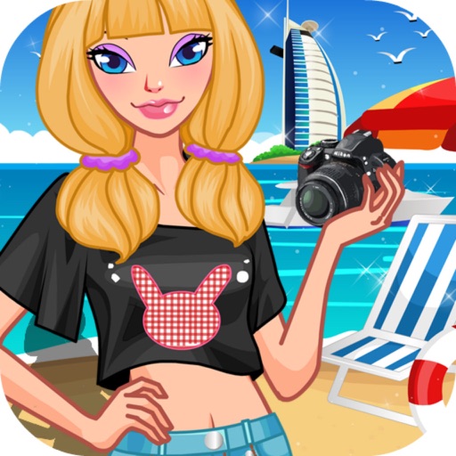 Blonde Hair Vacation Dubai iOS App