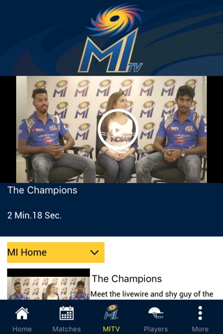 Mumbai Indians Official App screenshot 3