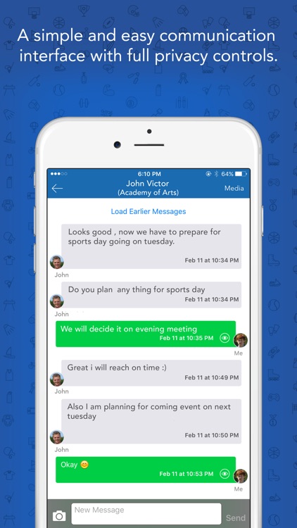 InstaTeam sports team manager screenshot-3