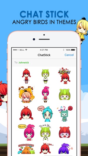 Birds Emoji Stickers Keyboard Themes ChatStick(圖1)-速報App