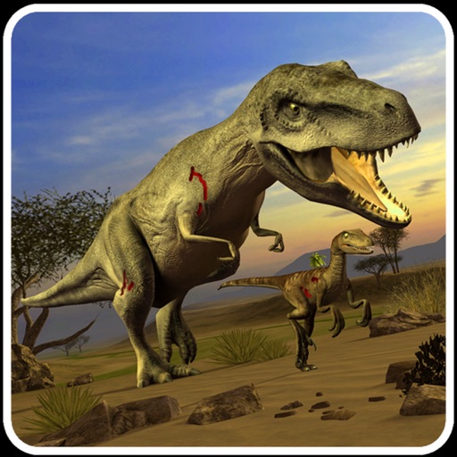 Angry Dinosaur Simulator 2017. Raptor Dinosaur Sim iOS App