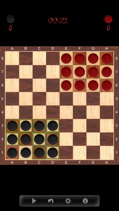 Corner Checkers Screenshot 1