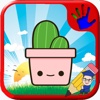 Kids Flower Cactus Coloring Version