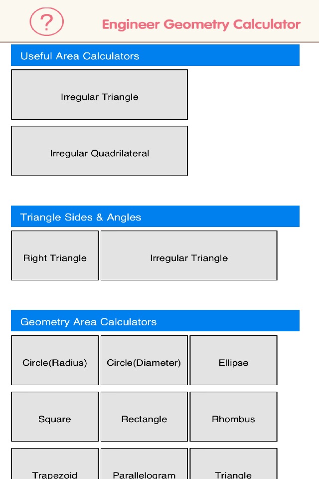 Area Calculator Free - Quadrilateral, Circle, Ellipse screenshot 4