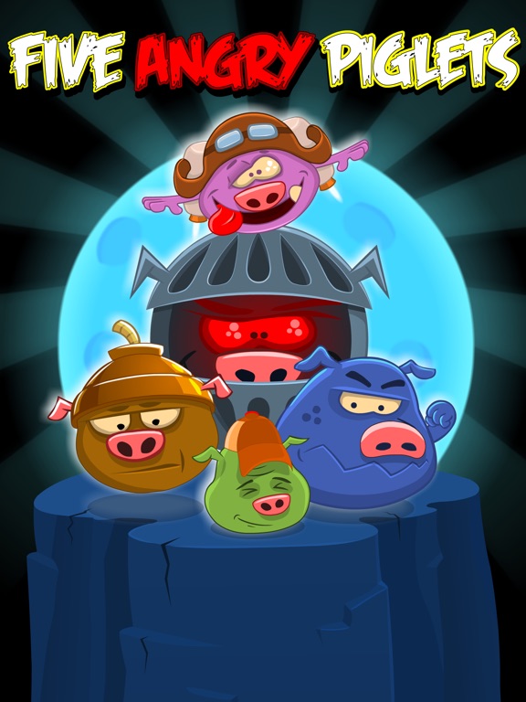 Five Angry Piglets на iPad